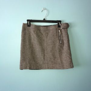 Tommy Hilfiger Side Zip And Belt Mini Skirt 10P